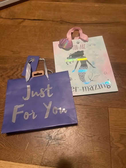 Photo of free 2 small gift bags. Good condition. (Southsea PO4) #1