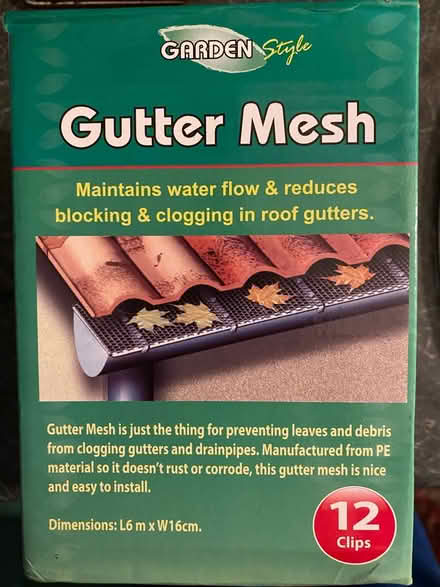 Photo of free Gutter mesh (Waterlooville PO7) #1