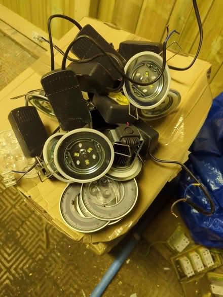 Photo of free 8 mid wh downlights. All working (Shirley, Southampton.) #1