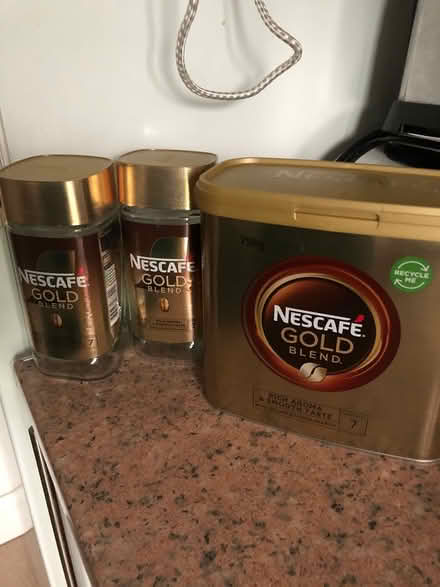 Photo of free Nescafé Gold Blend 750g Tin + Jars (Neasden NW10 near McDonald) #1