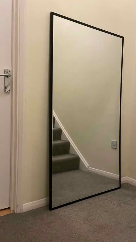 Photo of free Large Floor/Wall Bevelled Mirror (Rochester) #1