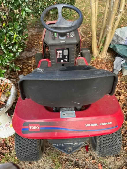 Photo of free Toro Riding Lawnmower [FREE] (Youngsville, NC) #2