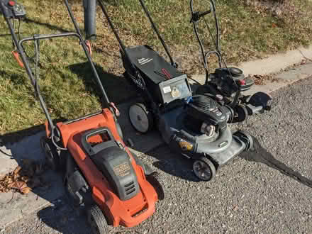 Photo of free Curb alert: Lawn mowers & edger (S of Ypsi) #1