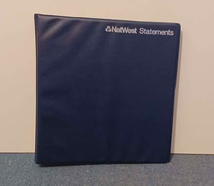 Photo of free One old Bank Statements Folder (NatWest) (Primrose LA1) #1