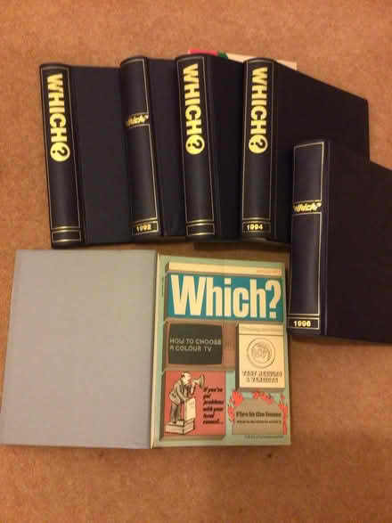 Photo of free ‘Which’ magazines + binders (Warminster BA12) #1