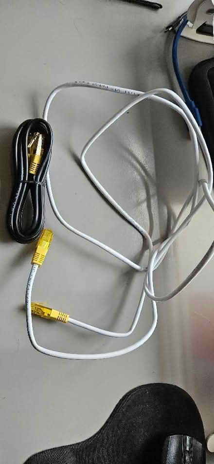 Photo of free 2x Ethernet cables (Belper DE56) #1