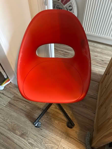 Photo of free IKEA red office chair (Prittlewell, SS2) #1