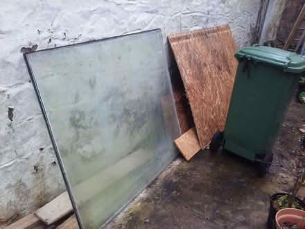 Photo of free 2 Large sheets of Toughened glass (Phillack TR27) #1