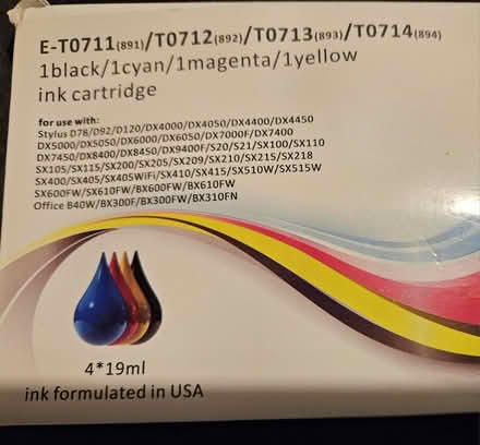 Photo of free Epson ink cartridges (B31 1TP) #1