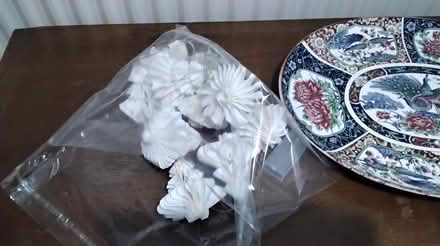 Photo of free Paper xmas tree string lights (Delapre) #1