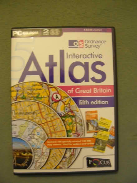 Photo of free Interactive atlas of Great Britain on 2 CD-ROMs (Kempsey WR5) #1