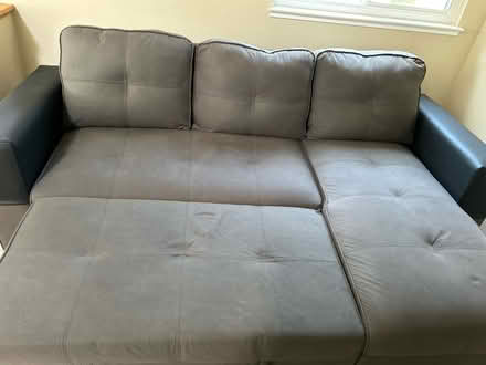 Photo of free Blue Gray expansion couch (Glen Cove) #3