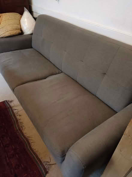 Photo of free Grey sofa (Lewes BN7) #1