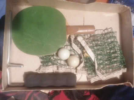 Photo of free Table Tennis Bat, Net and Balls (Lower Sunbury TW16 6BS) #1