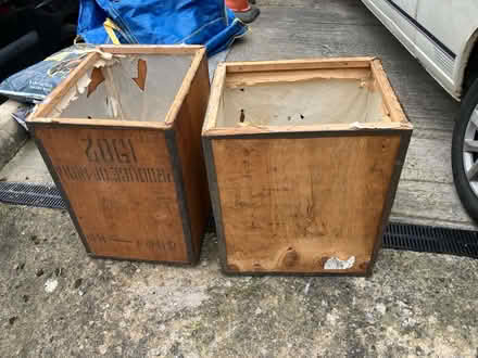 Photo of free Tea Chests x 2 (Fairfield Park) #1