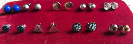 Photo of free Nine pairs of pierced stud earrings (Rainier Valley/Brighton) #1