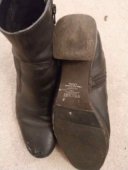 Photo of free Ladies leather Black M&S Boots size size 6 1/2 (Belmont SM2) #2