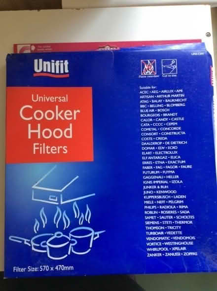 Photo of free Cooker hood filter (last chance) (Cromford DE4) #1