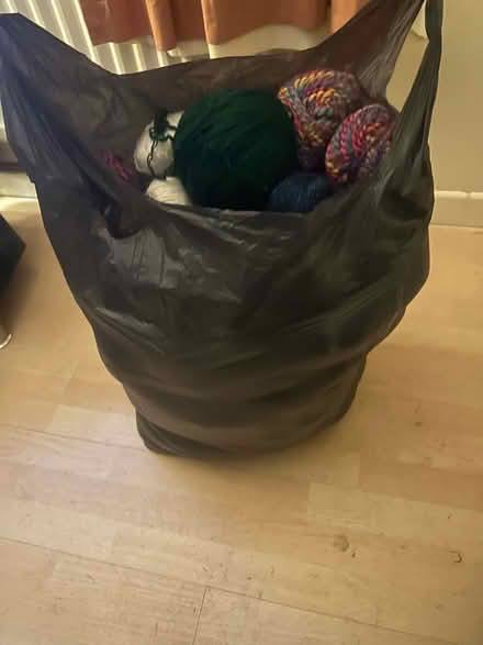 Photo of free 2 black bags wool (DE24) #1