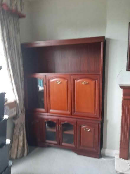 Photo of free G plan wood storage cabinet (Norbury SW16) #1