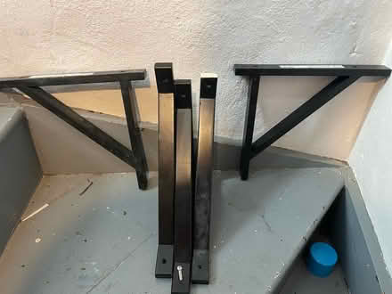 Photo of free set of Ikea wooden brackets (Prospect Park, NJ) #1