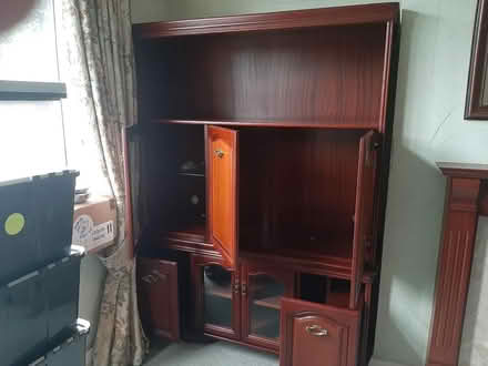 Photo of free G plan wood storage cabinet (Norbury SW16) #3