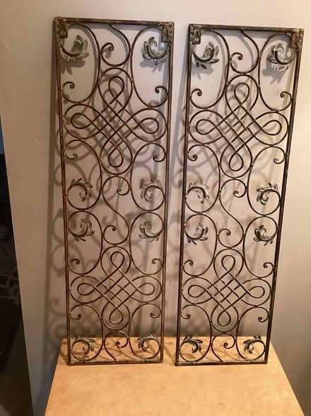 Photo of free 2 metal wall decorations (Catonsville near old EC) #1