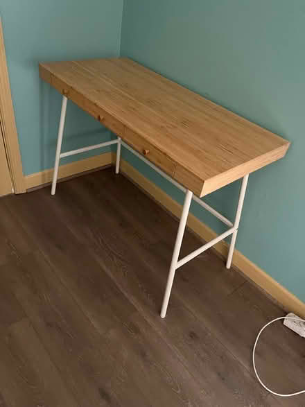 Photo of free IKEA bamboo desk (Timberlane subdivision) #3