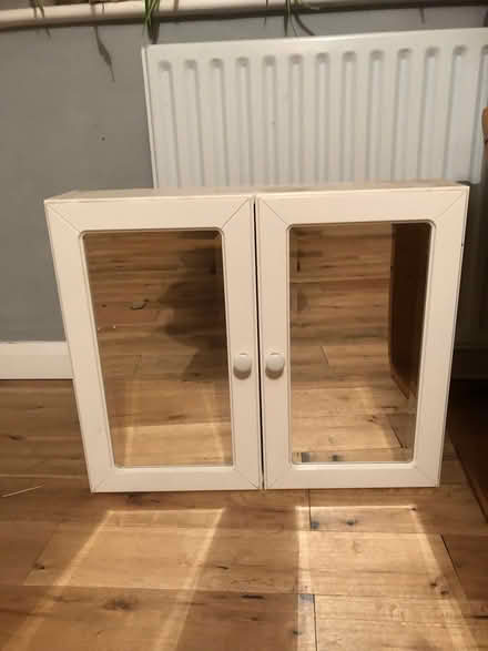 Photo of free White mirrored bathroom cabinet (Seal TN15) #1