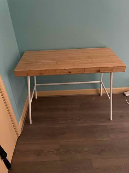 Photo of free IKEA bamboo desk (Timberlane subdivision) #4