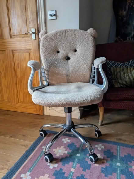 Photo of free Teddy Bear Desk Chair :) (Harrogate HG2) #1