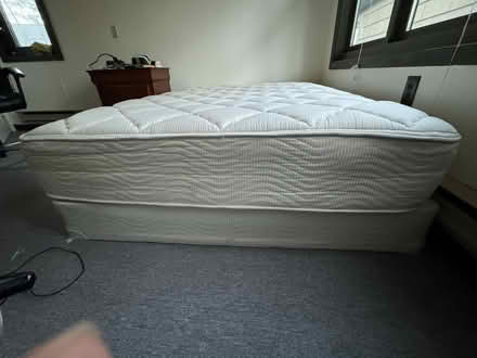 Photo of free Queen size mattress/box spring (Sudbury) #2