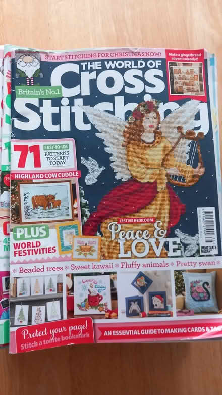 Photo of free Cross stitch magazines (Pendeen TR19) #3