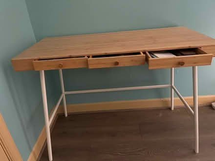 Photo of free IKEA bamboo desk (Timberlane subdivision) #1