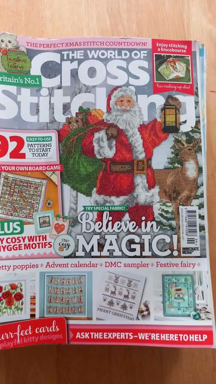 Photo of free Cross stitch magazines (Pendeen TR19) #2