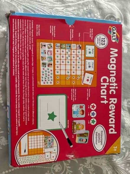 Photo of free Kids magnetic reward chart (Seer Green HP9) #2