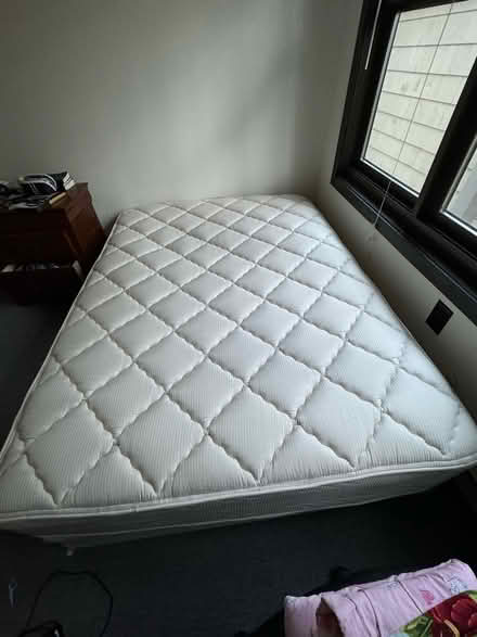 Photo of free Queen size mattress/box spring (Sudbury) #1