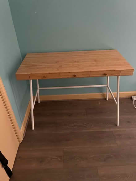 Photo of free IKEA bamboo desk (Timberlane subdivision) #2