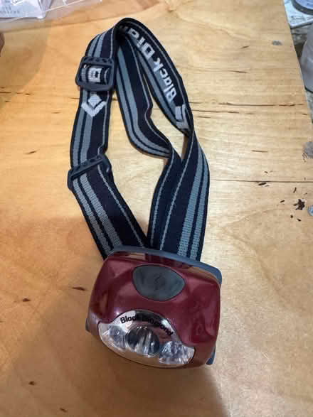 Photo of free Black diamond headlamp (SNAIL (Sunnyvale)) #1