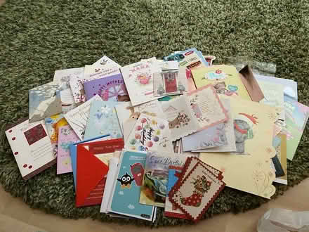 Photo of free Selection of birthday + Christmas card fronts (Clayton Heights BD6) #1