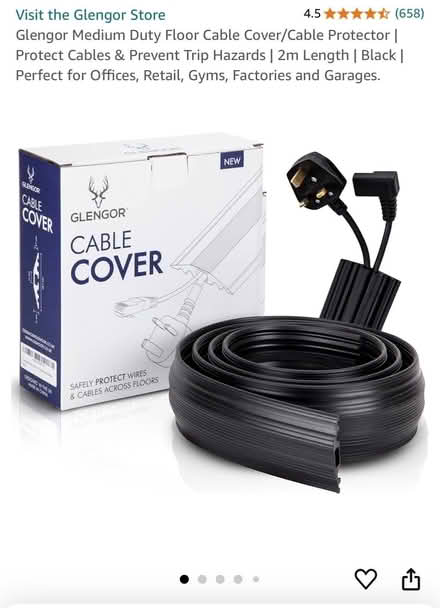 Photo of free 2 x 2m Floor cable covers (so you don’t trip) (Lords Wood ME5) #1