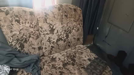 Photo of free Travel trailer sofa (Weldon, ca) #2