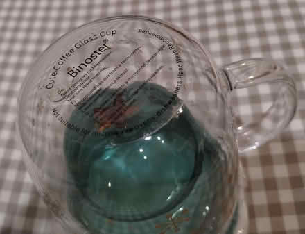 Photo of free New Christmas Glass Coffee Cup (Hunters Hill, NSW) #2