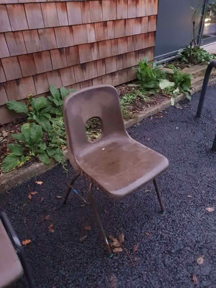 Photo of free Old village hall chairs (Bath & North East Somerset) #4