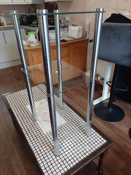 Photo of free Glass table (Corby, Lodge park NN17) #1