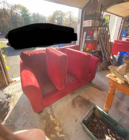 Photo of free Sofa and Loveseat (Bordentown Twsp) #1