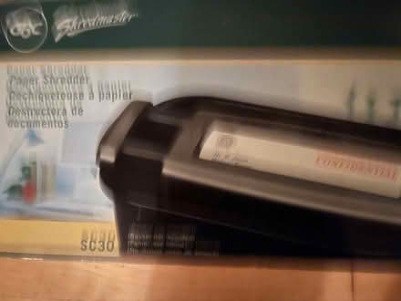 Photo of Paper shredder (streetsville) #1