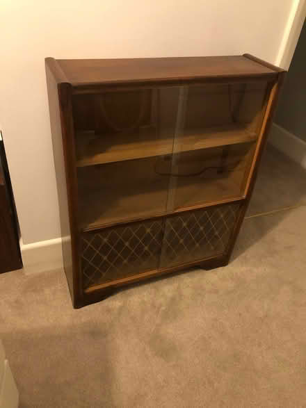 Photo of free Glass fronted bookcase (BH15) #2