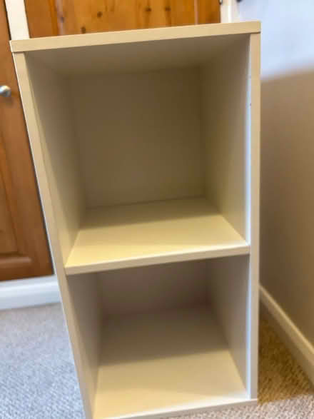 Photo of free White storage cube / shelves (Matlock DE4) #1