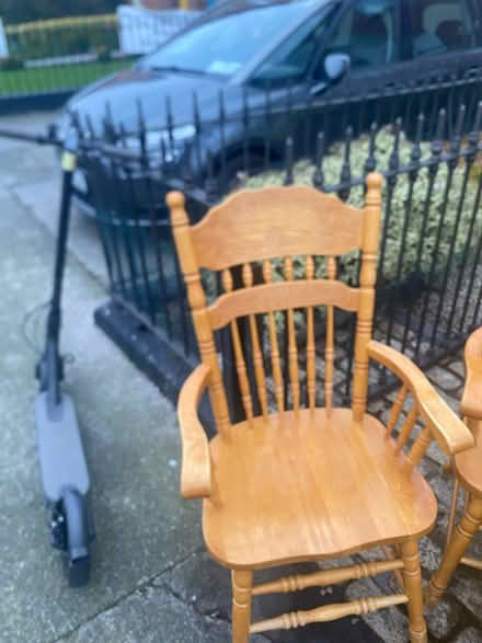 Photo of free Oak table and chairs (Dublin) #2